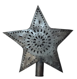 Tin Star Tree Topper