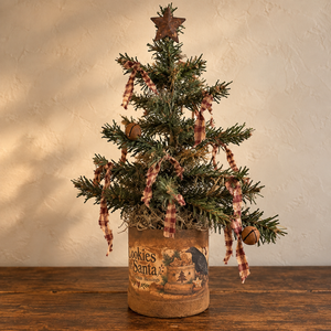 Handmade Cookies for Santa Primitive Christmas Tree
