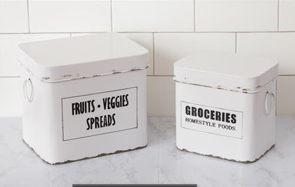 *Containers - Fruits, Veggies, Spreads