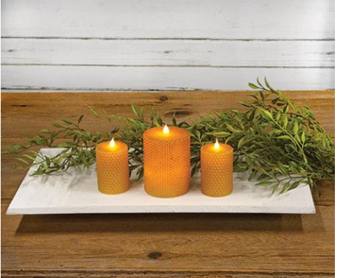 *Plateau blanchi à la chaux 