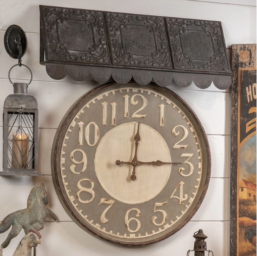 *Distressed Black Tile Awning