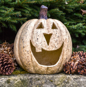 Calabaza blanca de boca grande 