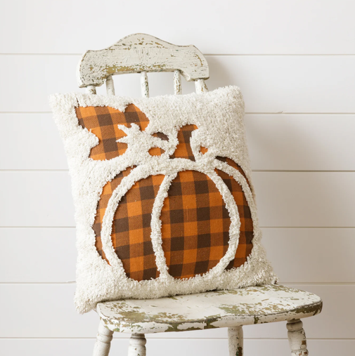 Latch Hook Pumpkin Pillow Creating Country Decor