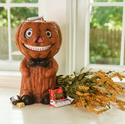 Vintage Pumpkin Boy