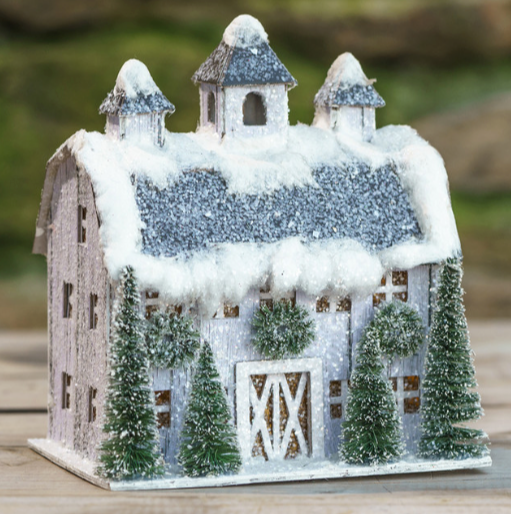 *Snow Covered Dutch Barn