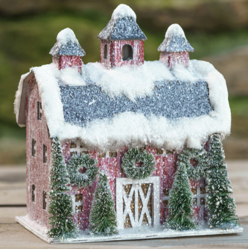 *Snow Covered Dutch Barn