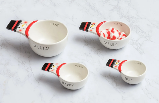 ceramic measuring cups and spoons, Measuring Cups