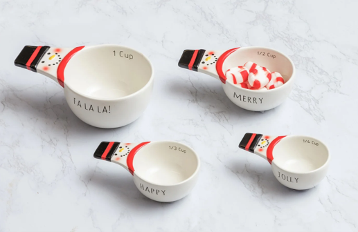 Ceramic Measuring Cups & Spoons