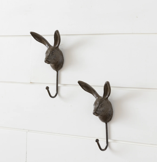 *Rustic Rabbit Wall Hook