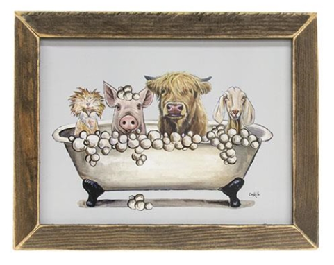 *Tubby Time Framed Print