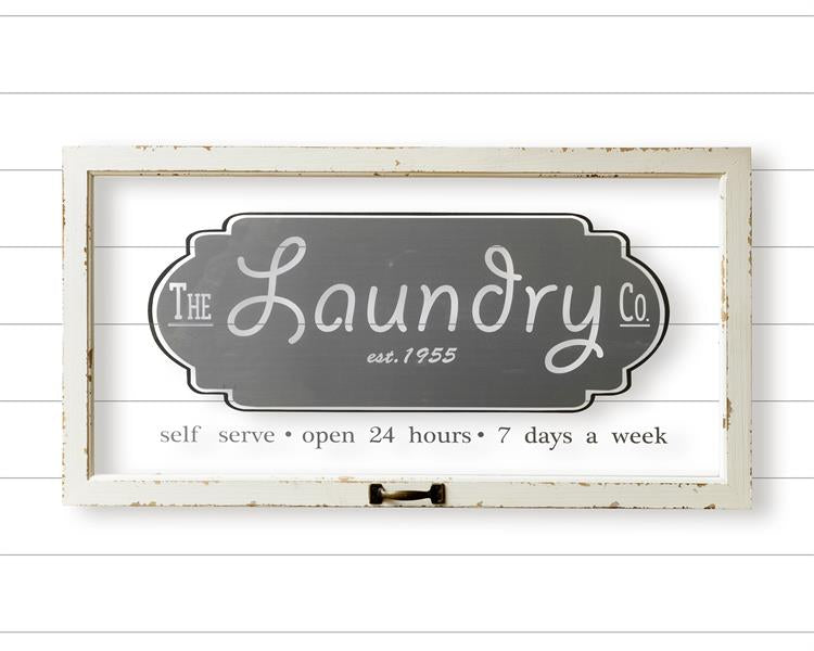 *The Laundry Co. Window