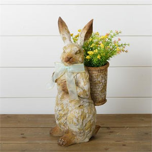 Cottage Bunny With Basket