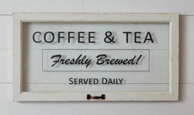 *Coffee & Tea Window