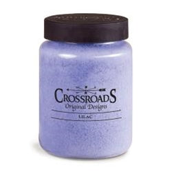 Vela en tarro color lila, 26 oz